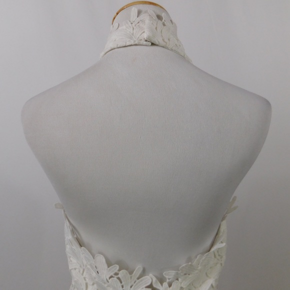 Lulu’s Divine Destiny White Lace Midi Dress - Picture 6 of 7